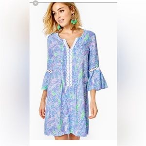 Lilly Pulitzer Blue and Green Dress